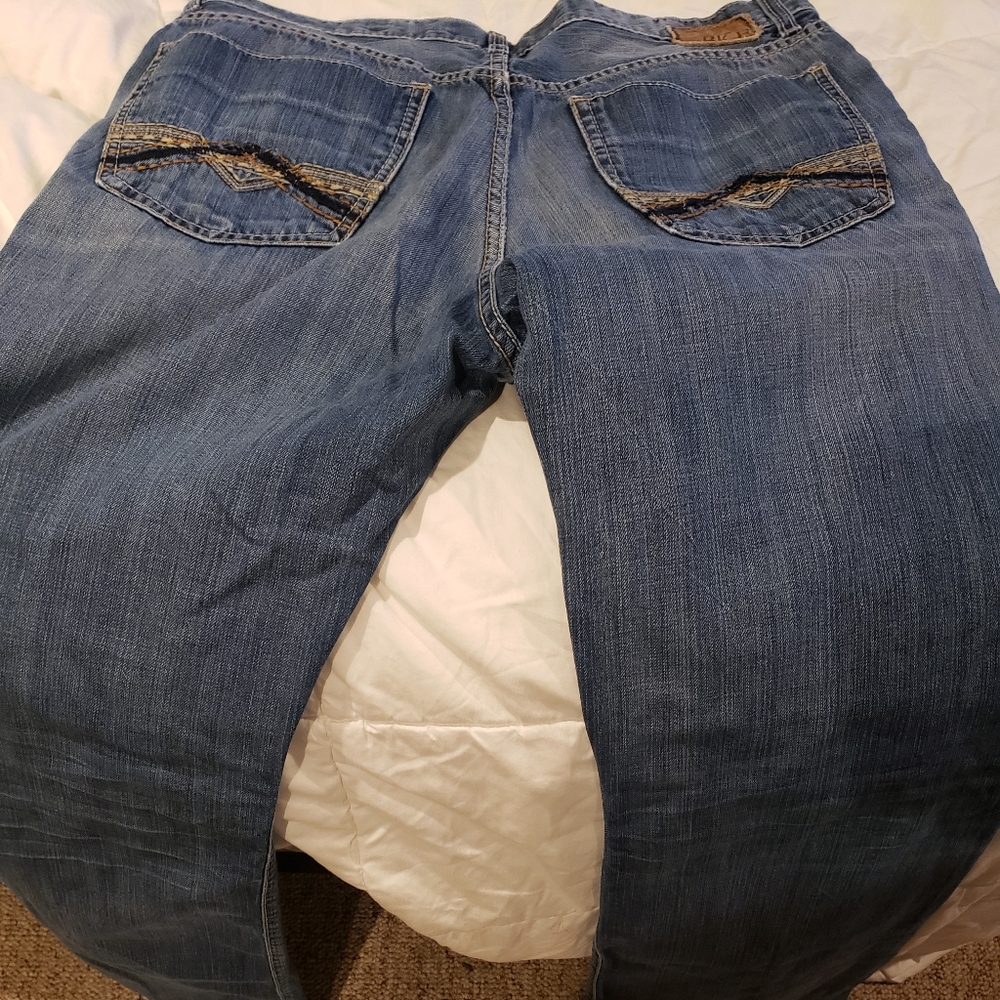 BKE Mens Tyler Straight Jeans    36X34